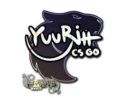 Sticker | yuurih (Glitter) | Paris 2023