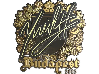 Sticker | yuurih (Gold) | Budapest 2025