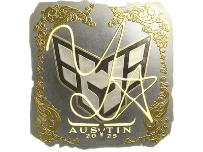 Sticker | yxngstxr (Gold) | Austin 2025