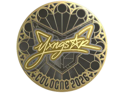 Sticker | yxngstxr (Gold) | Cologne 2026