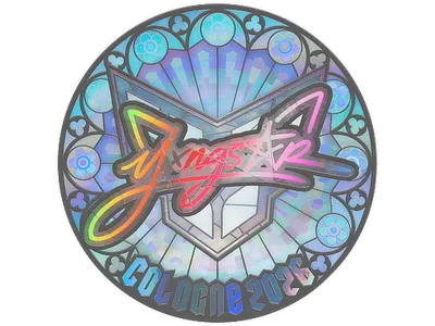 Sticker | yxngstxr (Holo) | Cologne 2026