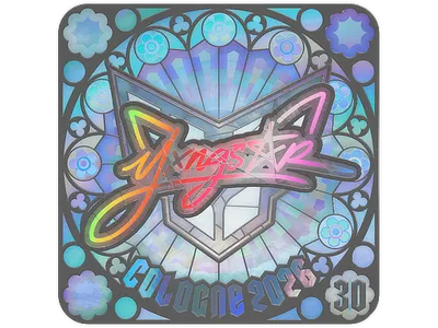 Sticker | yxngstxr (Holo, Ranked) | Cologne 2026