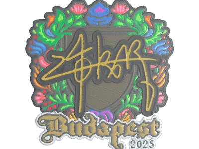 Sticker | z4KR (Embroidered) | Budapest 2025