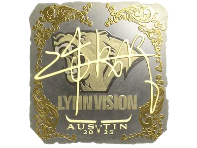 Sticker | z4KR (Gold) | Austin 2025