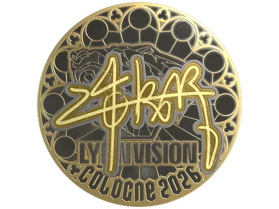 Sticker | z4KR (Gold) | Cologne 2026