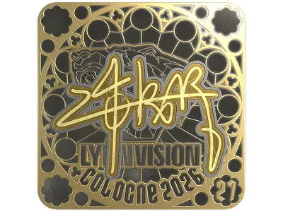 Sticker | z4KR (Gold, Ranked) | Cologne 2026