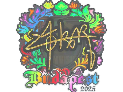 Sticker | z4KR (Holo) | Budapest 2025