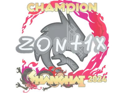 Sticker | zont1x (Champion) | Shanghai 2024