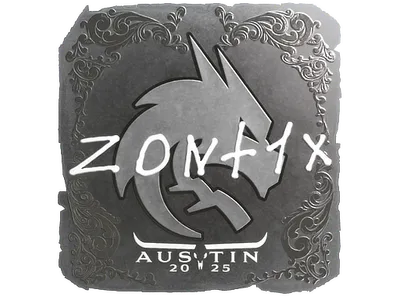 Sticker | zont1x (Foil) | Austin 2025