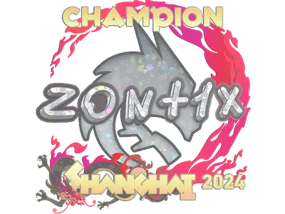 Sticker | zont1x (Glitter, Champion) | Shanghai 2024