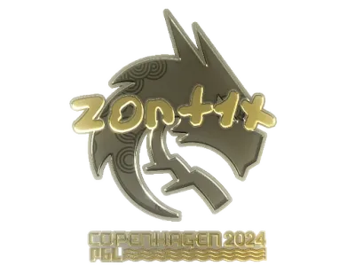 Sticker | zont1x (Gold) | Copenhagen 2024