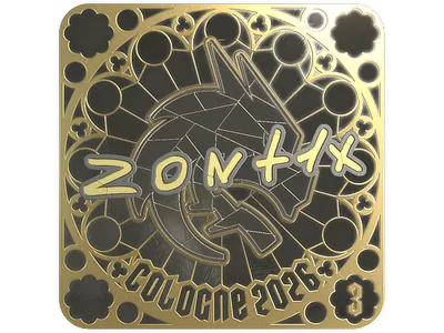 Sticker | zont1x (Gold, Ranked) | Cologne 2026