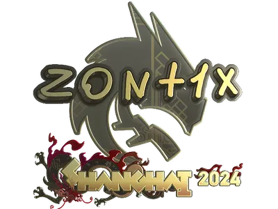 Sticker | zont1x (Gold) | Shanghai 2024