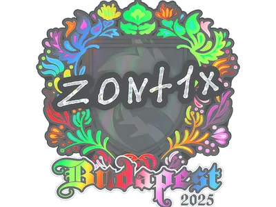 Sticker | zont1x (Holo) | Budapest 2025