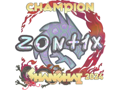 Sticker | zont1x (Holo, Champion) | Shanghai 2024