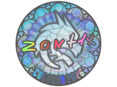 Sticker | zont1x (Holo) | Cologne 2026