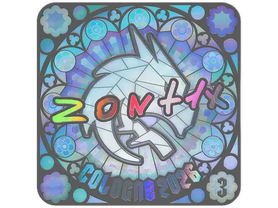 Sticker | zont1x (Holo, Ranked) | Cologne 2026
