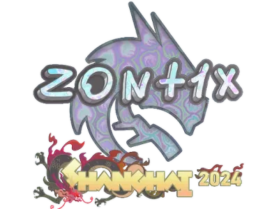 Sticker | zont1x (Holo) | Shanghai 2024