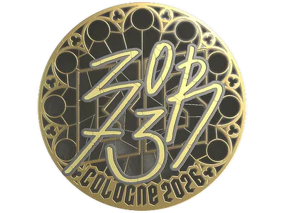 Sticker | zorte (Gold) | Cologne 2026