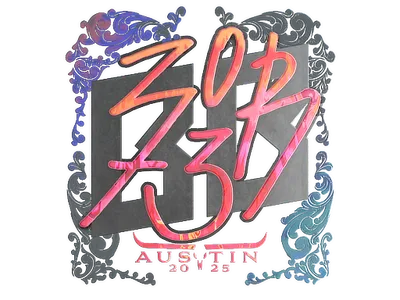 Sticker | zorte (Holo) | Austin 2025