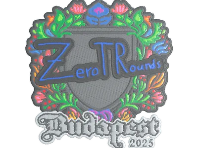 Sticker | ztr (Embroidered) | Budapest 2025