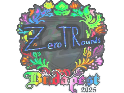 Sticker | ztr (Holo) | Budapest 2025