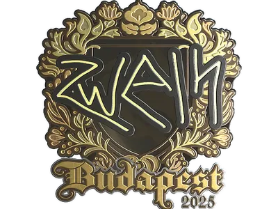 Sticker | zweih (Gold) | Budapest 2025