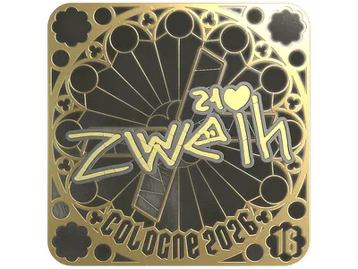 Sticker | zweih (Gold, Ranked) | Cologne 2026