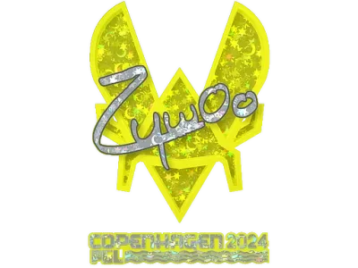 Sticker | ZywOo (Glitter) | Copenhagen 2024