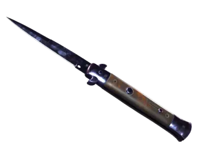 ★ Stiletto Knife | Doppler Black Pearl
