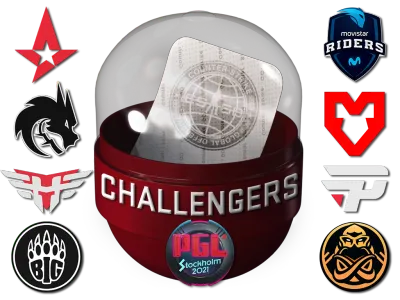 Stockholm 2021 Challengers Sticker Capsule