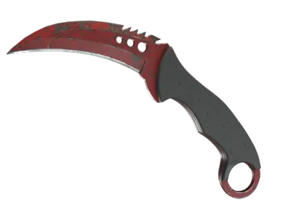 ★ Talon Knife | Crimson Web (Well-Worn)
