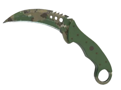 ★ Talon Knife | Forest DDPAT (Well-Worn) skin