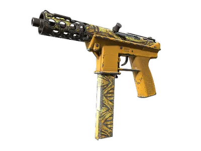 Tec-9 | Banana Leaf (Well-Worn)