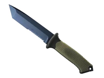 ★ Ursus Knife | Blue Steel (Battle-Scarred) skin