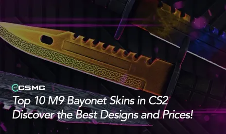 Best M9 Bayonet Knife Skins in CS2
