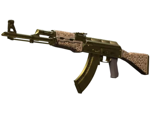 AK-47 | Gold Arabesque (Well-Worn)