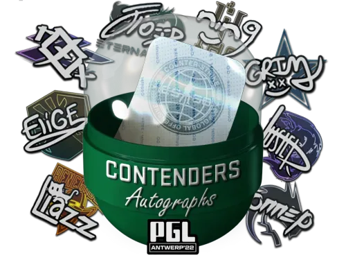 Antwerp 2022 Contenders Autograph Capsule