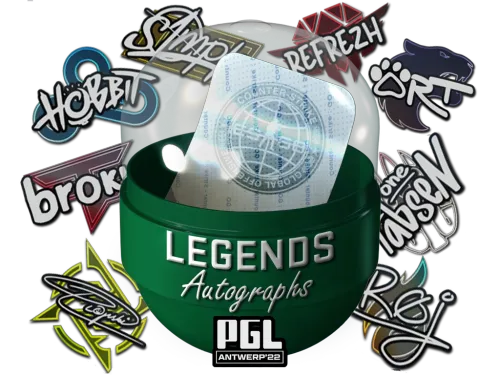 Antwerp 2022 Legends Autograph Capsule