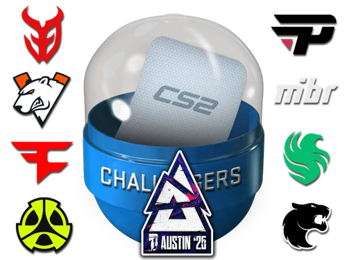 Austin 2025 Challengers Sticker Capsule