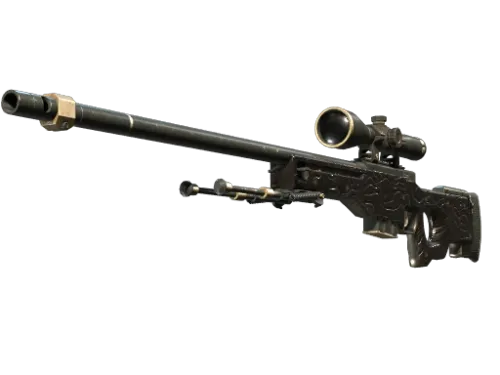 AWP | Black Nile (Well-Worn)