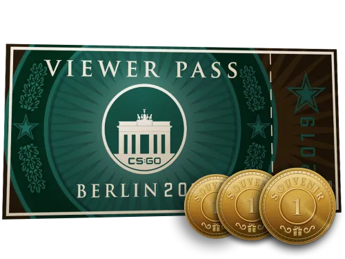 Berlin 2019 Viewer Pass + 3 Souvenir Tokens