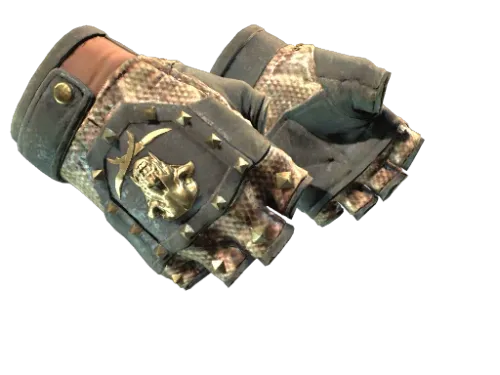 ★ Bloodhound Gloves | Snakebite (Battle-Scarred)