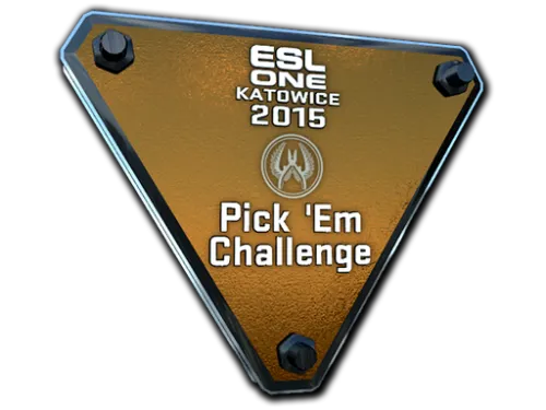 Bronze Katowice 2015 Pick'Em Trophy