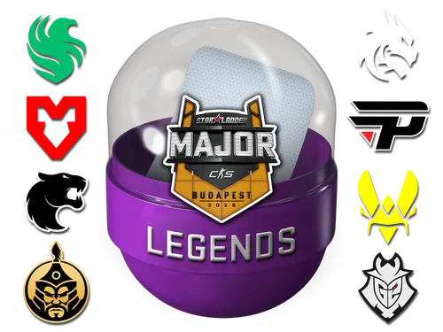 Budapest 2025 Legends Sticker Capsule