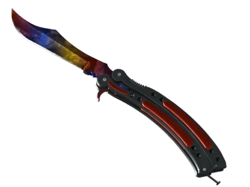 ★ Butterfly Knife | Marble Fade (Minimal Wear)