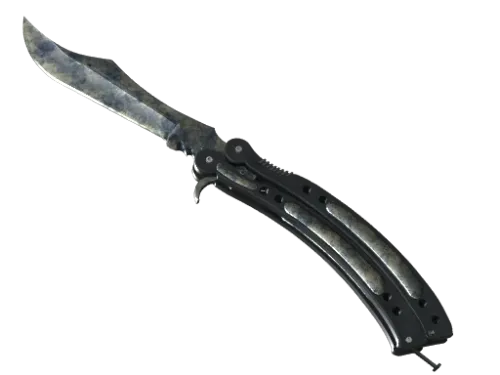 ★ Butterfly Knife | Stained (Battle-Scarred)