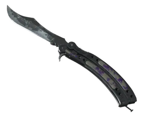 ★ Butterfly Knife | Ultraviolet (Battle-Scarred)