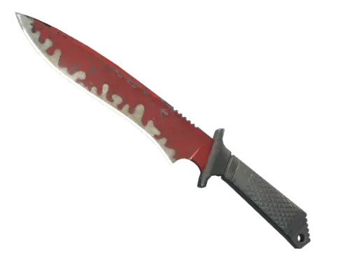 ★ Classic Knife | Crimson Web (Battle-Scarred)