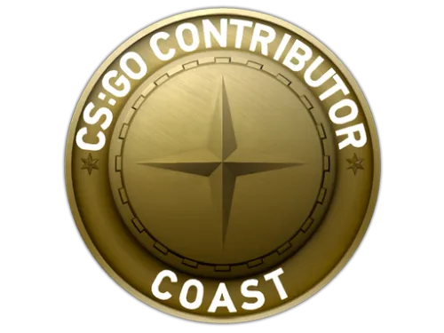 Coast Map Coin